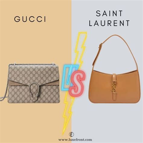 gucci fendi yves saint laurent|ysl vs gucci resale.